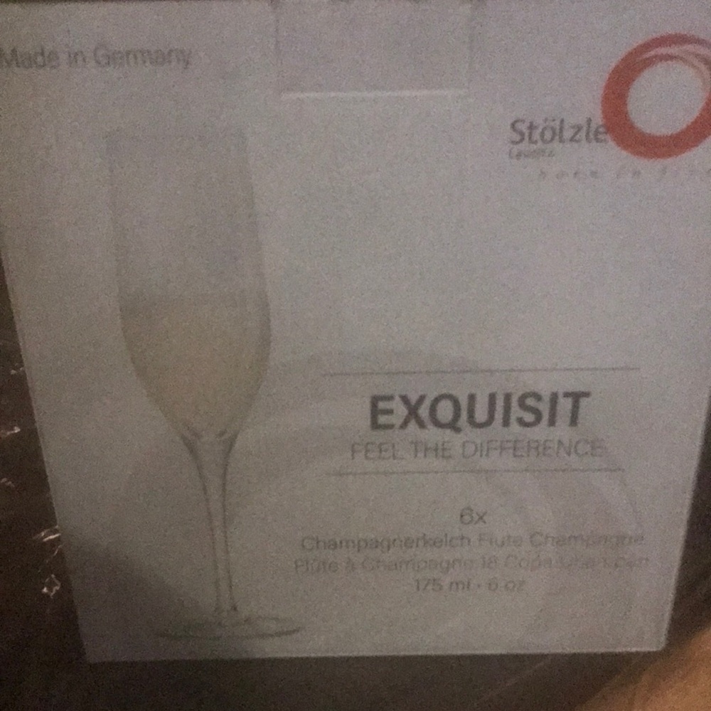 Champagne glasses